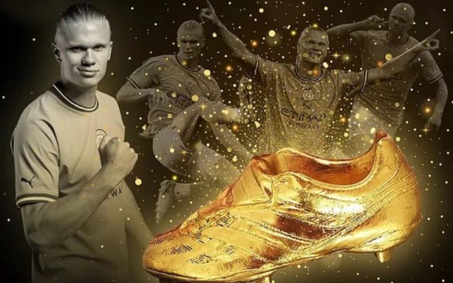 erling haaland chiec giay vang la gi