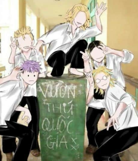 Hình Dìm Tokyo Revengers cực lầy lội