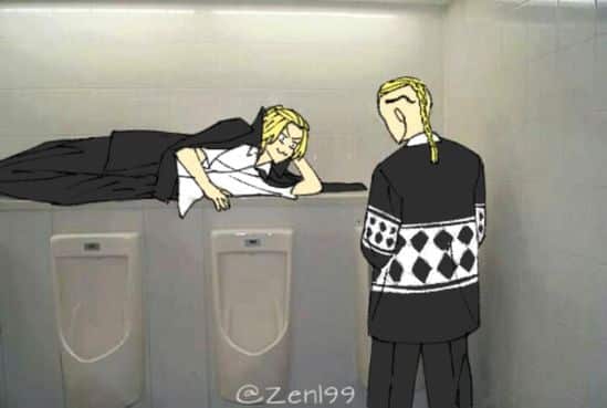 Hình Dìm Tokyo Revengers cười bể bụng