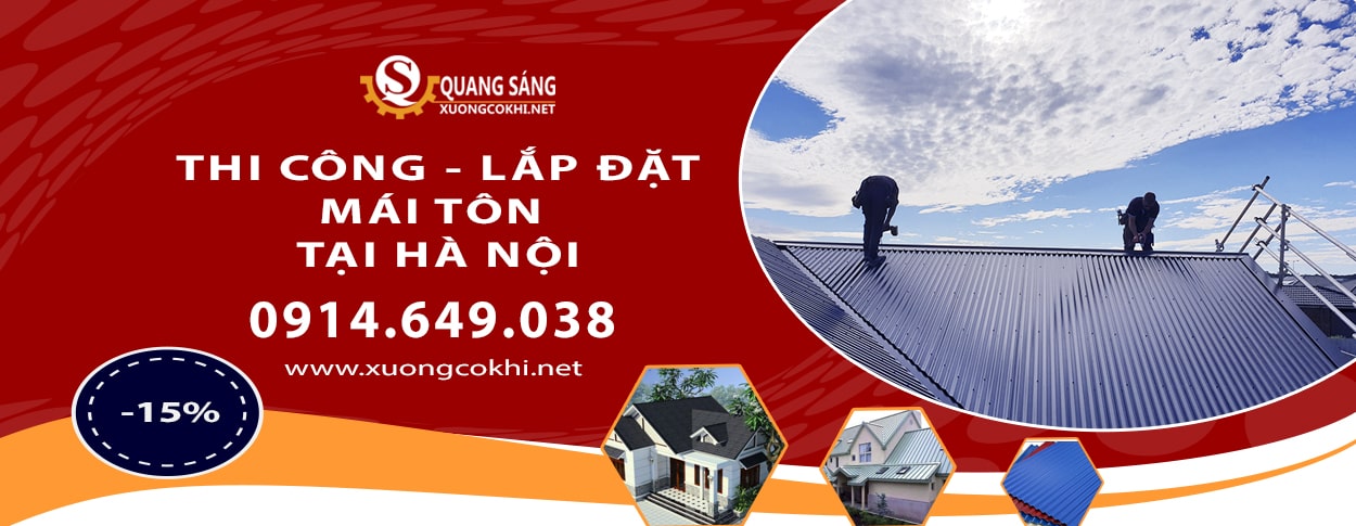 Sự Chênh Lệch Giữa Mái Tôn Và Mái Bằng - Nên Chọn Loại Nào? 5 Thi công mái tôn trọn gói tại Hà Nội