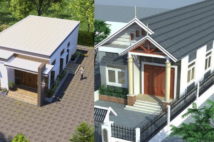 Sự Chênh Lệch Giữa Mái Tôn Và Mái Bằng - Nên Chọn Loại Nào? 1 Nên đổ mái bằng hay lợp mái tôn khi xây nhà?