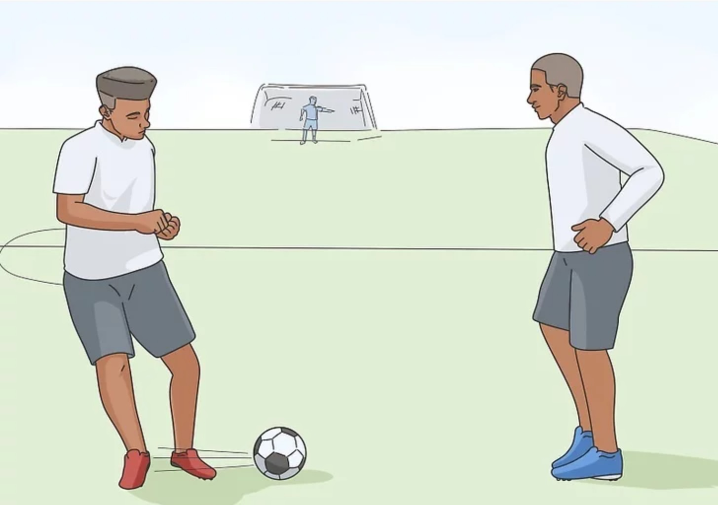 Kỹ thuật chuyền ngắn – Kỹ thuật tạo cơ hội trong bóng đá